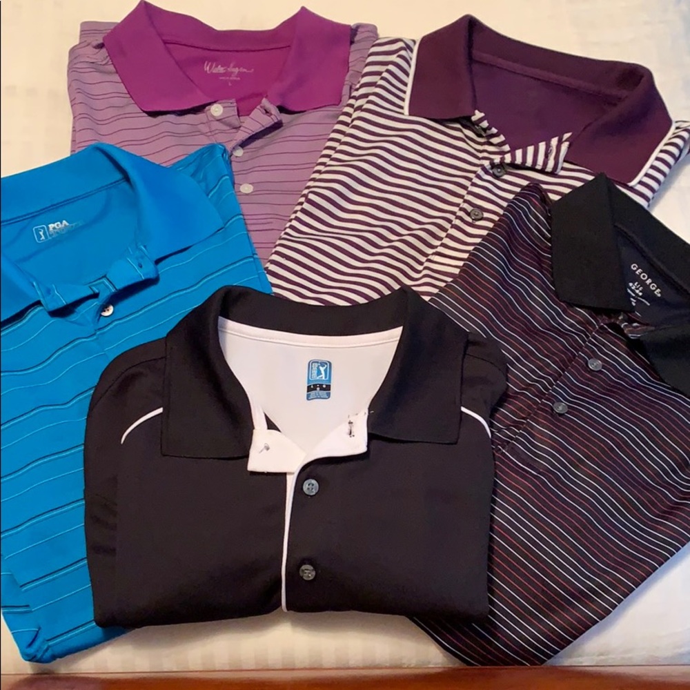 5 Dri-fit Golf Polos